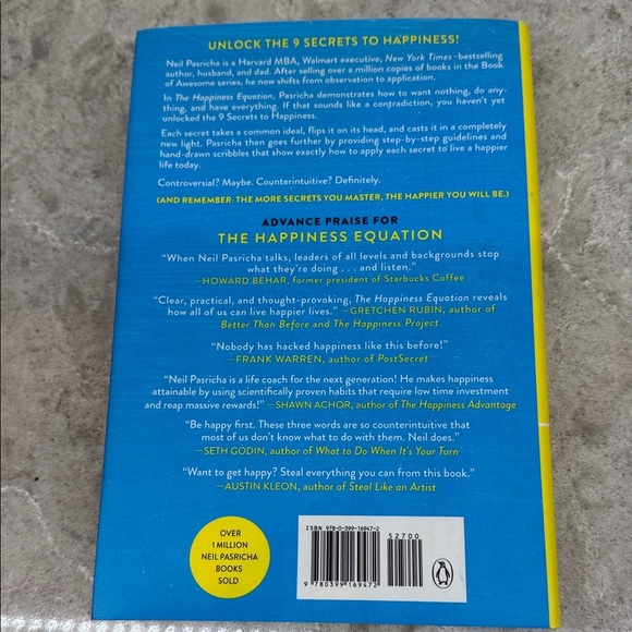 The Happiness Equation by - Blue Hardcover - Picture 4 of 5